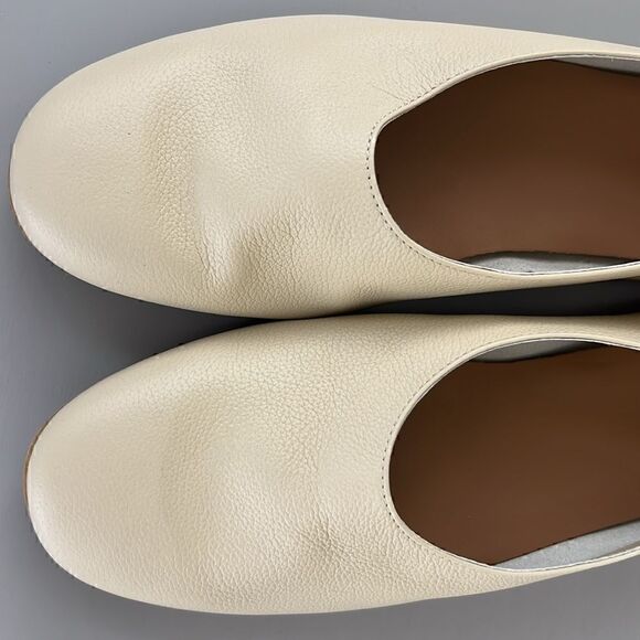 New Everlane The Italian Leather Day Glove Cream Size 8.5 - Picture 4 of 15